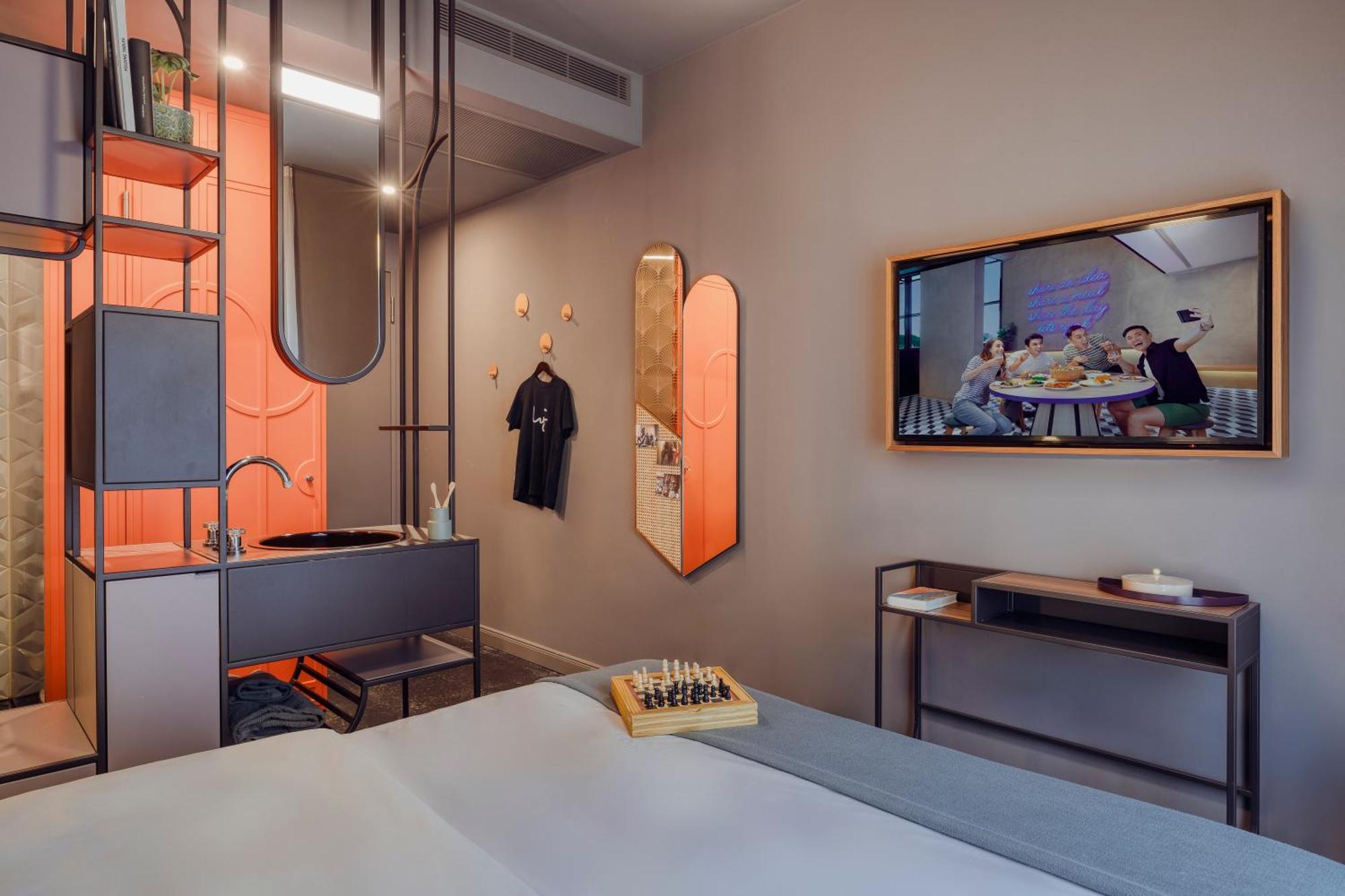 Hotel Lyf East Frankfurt Frankfurt nad Mohanem Pokoj fotografie